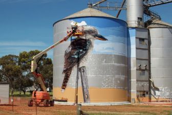 image: Australien - Wenn Kunst auf Silos trifft