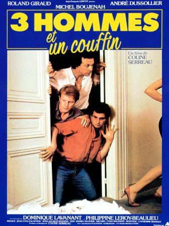 image: Trois hommes et un couffin